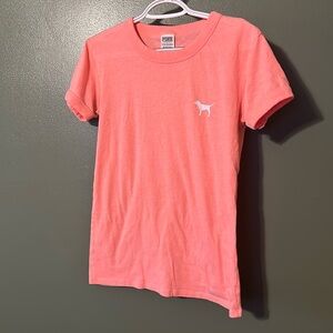 PInk neon pink t shirt